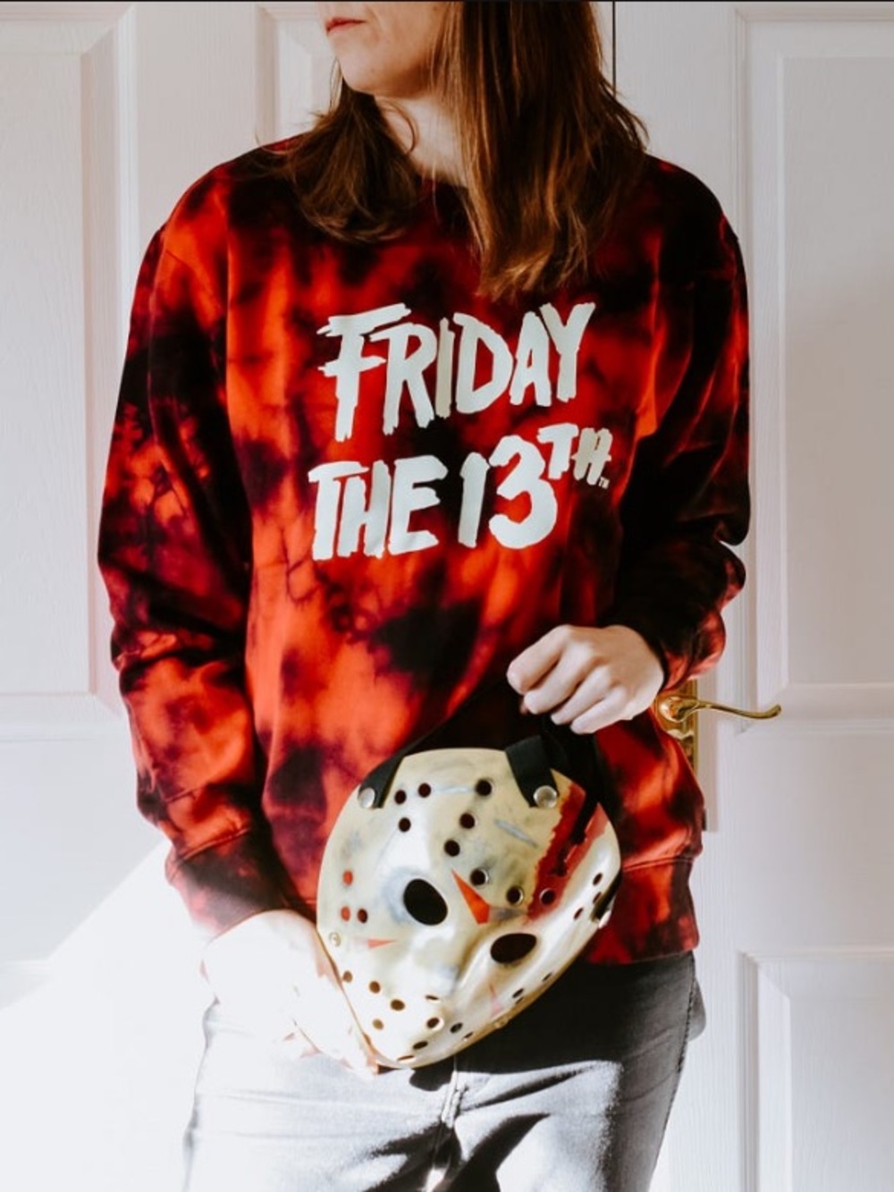 VANS x Friday The 13th Tie Dye Horror Crewneck